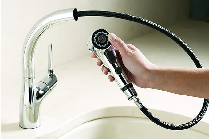Elate Sink Mixer (Hot & Cold Water)  | Chrome Finish | With  229 mm Long Swivel Spout | For Kitchen use — image 2