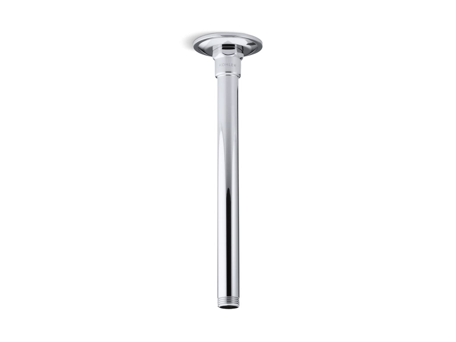 Overhead Shower Arm Round 305 mm Ceiling Mounted | Chrome Finish