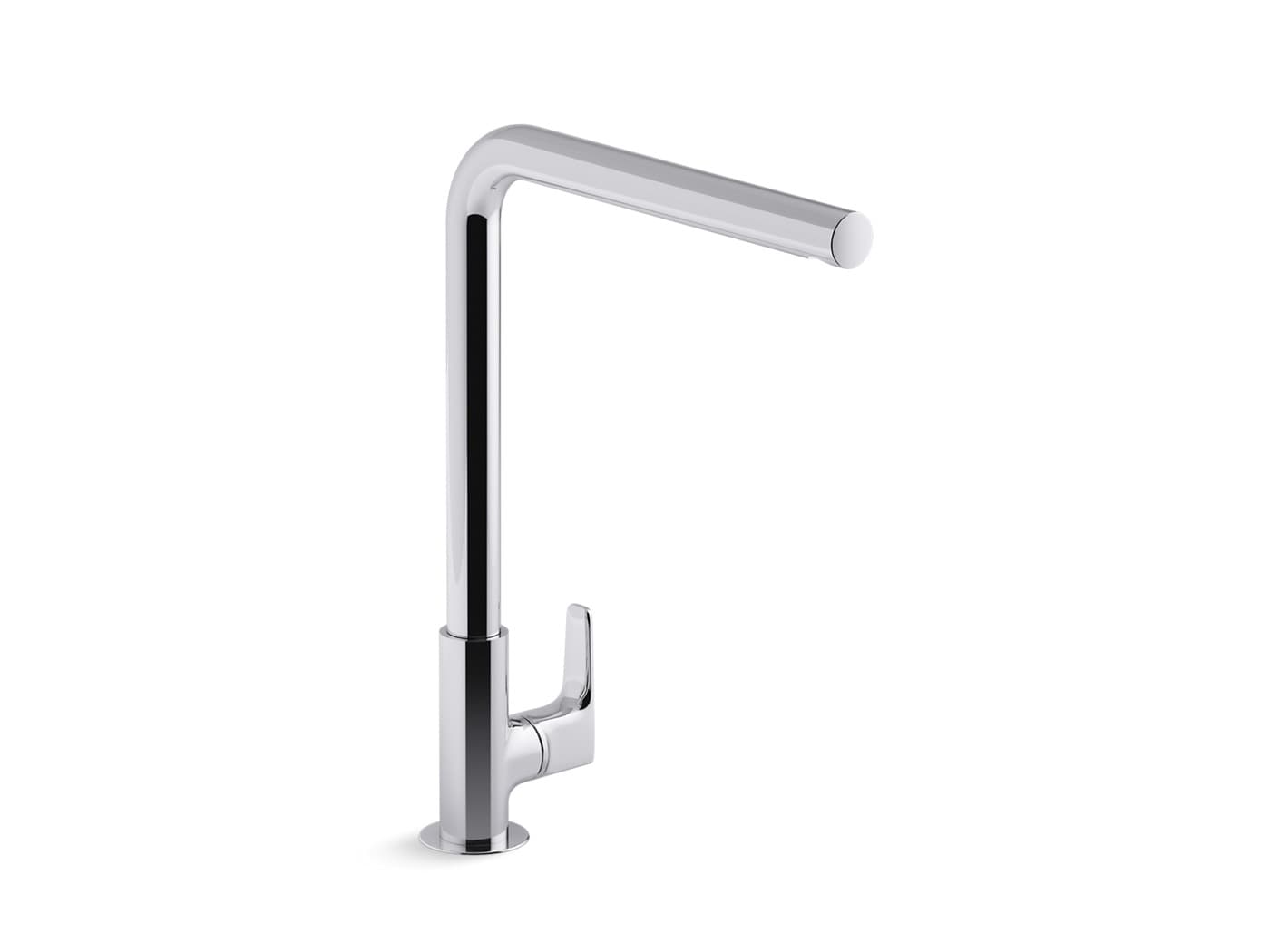 Aleo+ Sink Cock (Cold Water Only) With 225 mm Long Swivel Spout  | Chrome Finish | For Kitchen Use