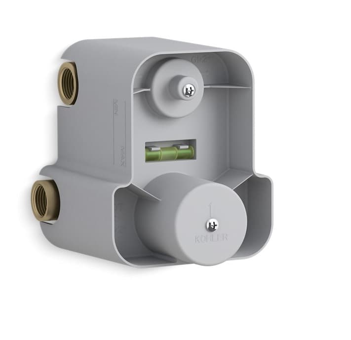 Autosense 235+ Concealed Part For 2 Outlets Thermostatic Concealed Diverter | Compatible With Exposed Parts K-20742IN-9FP-BV, K-20742IN-9FP-CP, K-20742IN-9FP-AF, K-20742IN-9FP-BL, K-20742IN-9FP-RGD, K-24431IN-9FP-BV Sold Separately