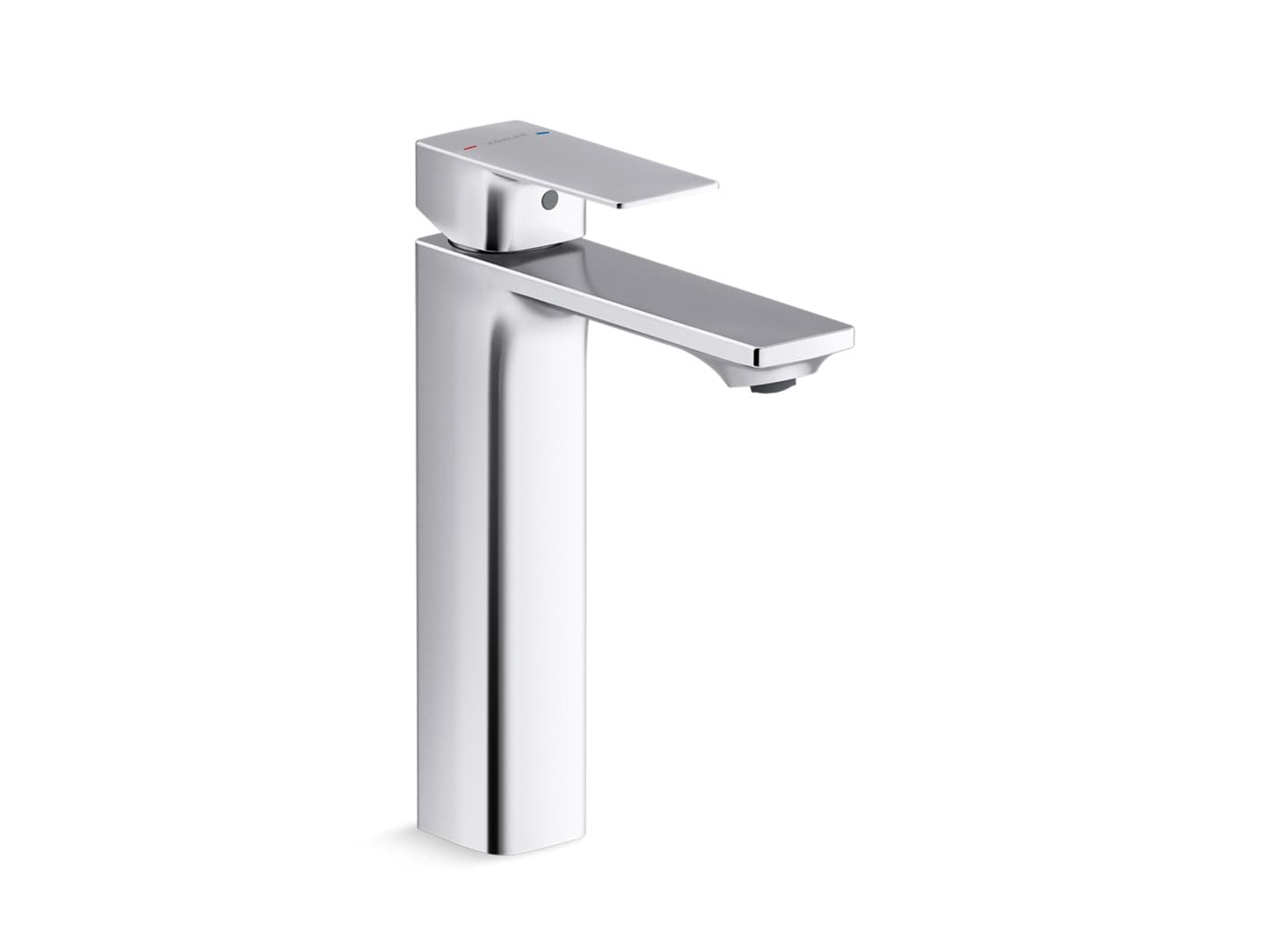 Hone Single Lever Basin Mixer (Hot & Cold Water) | With 243 mm Extended Body & 600 mm Braided Connection Pipe | Chrome Finish