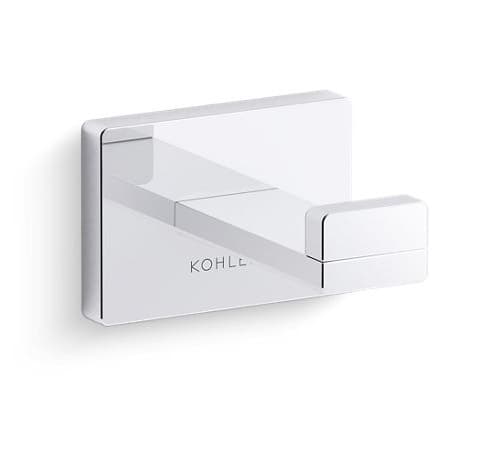 Complementary™ Robe Hook Square | Chrome Finish