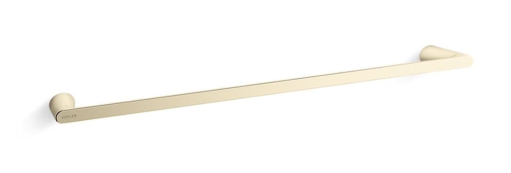 Towel Rod | Square 610 mm | French Gold Finish — image 1