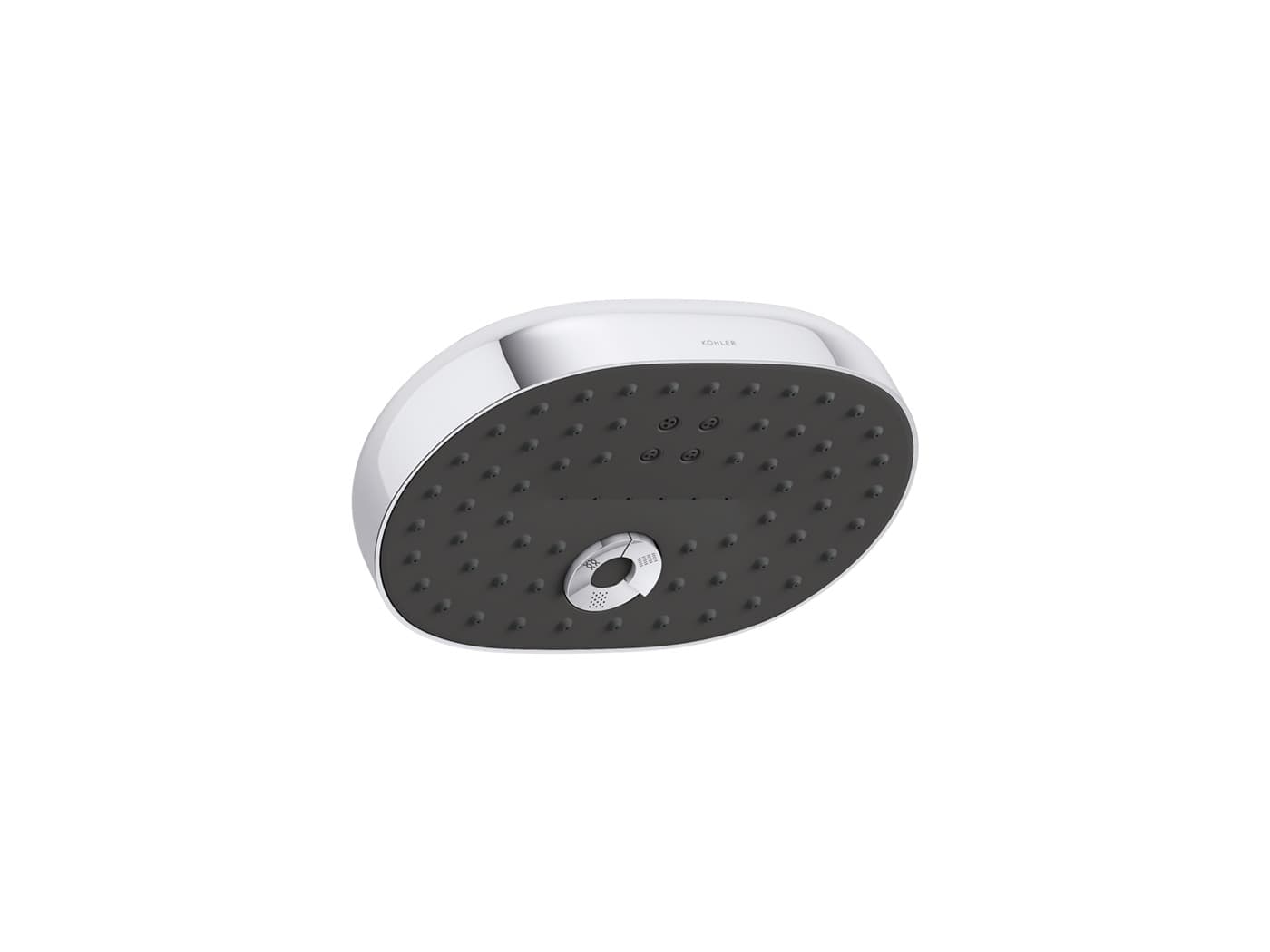 Overhead Shower Oblong 202 mm |Chrome Finish