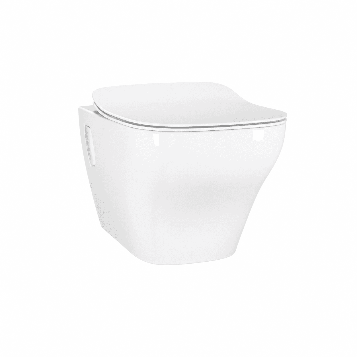 Apt™ Toilet With Quiet-Close™ UF Seat Cover | Brink/APT ™ Square UF Seat (K-33679IN-0) Included | Must Order: Plastic Outlet Connector (K-1527926) (Sold Separately) | White Finish