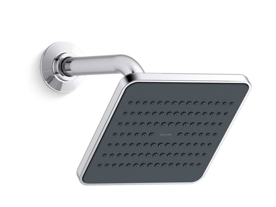 Overhead Shower Square 152 mm  | Chrome Finish