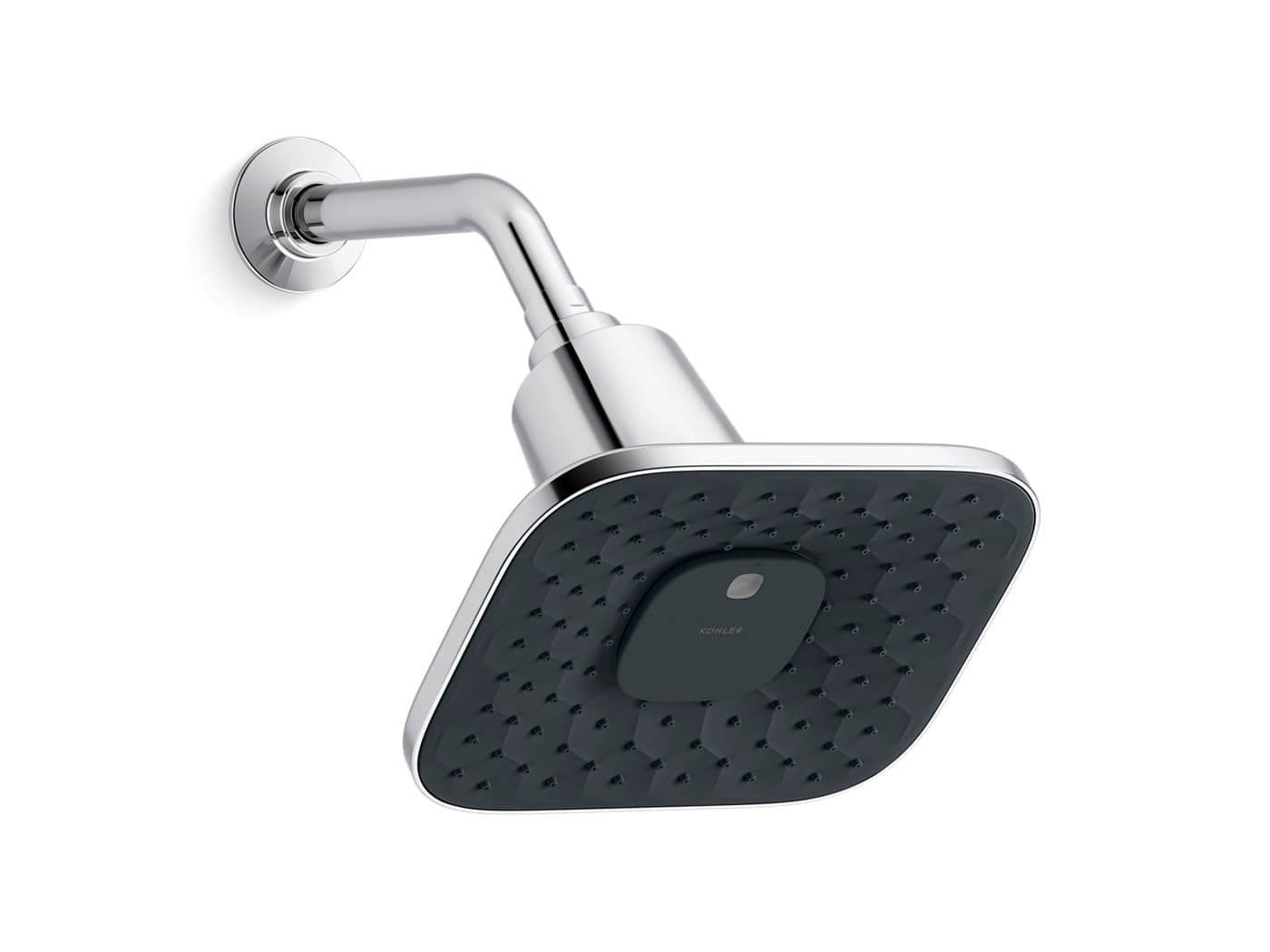 Overhead Shower Rectangular 203 mm | Chrome Finish