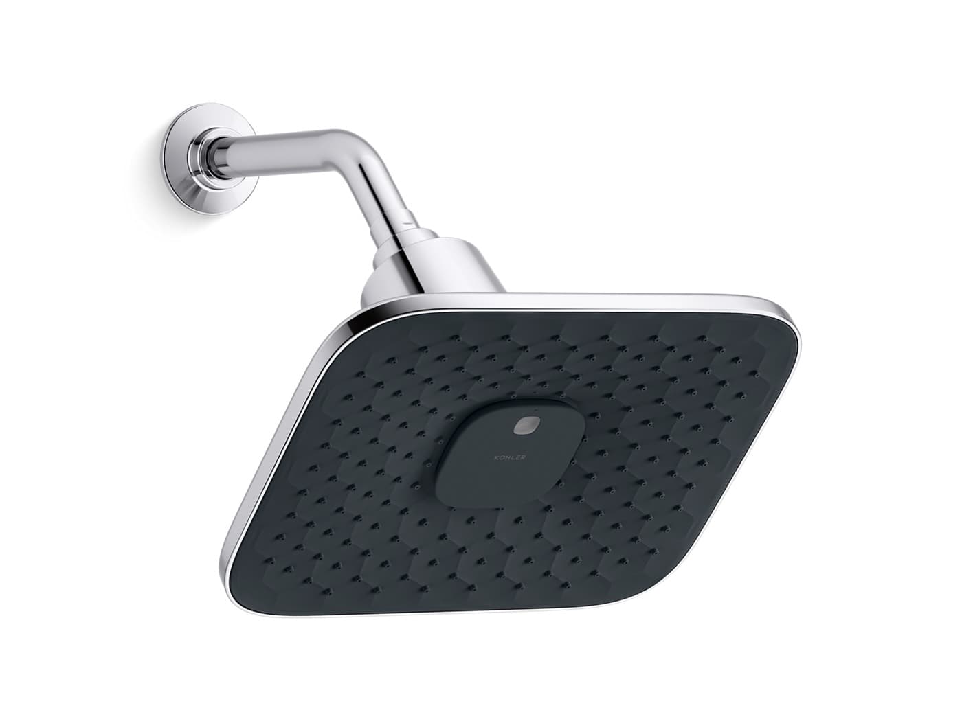Overhead Rain Shower Rectangular 254 mm | Chrome Finish