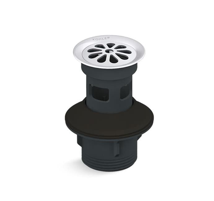 Waste Coupling With Overflow For Wash Basin | Chrome Finish