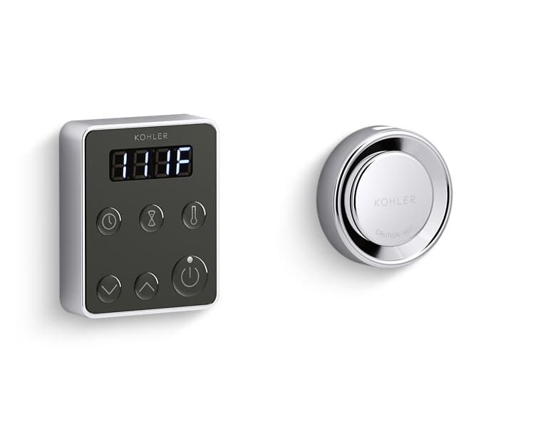 Invigoration Series Steam Generator control kit | Chrome Finish
