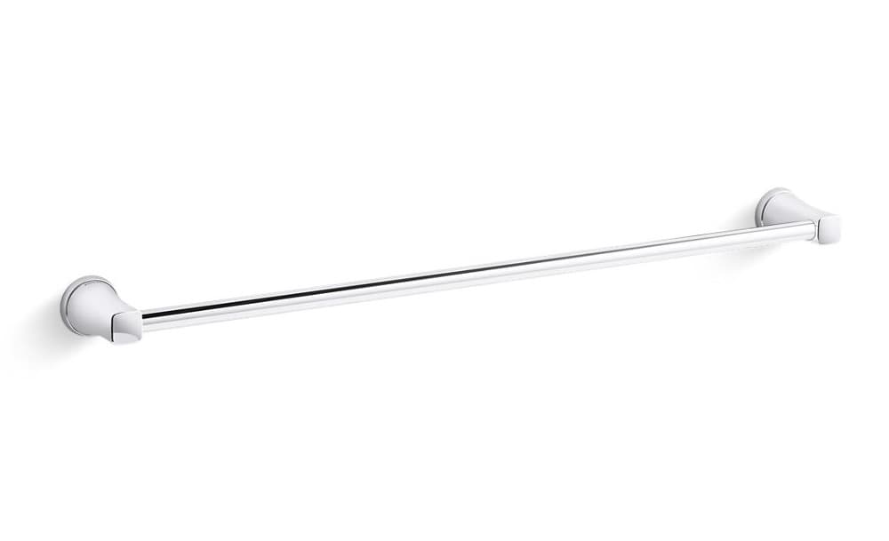 Towel Rod | Square 610 mm | Chrome Finish