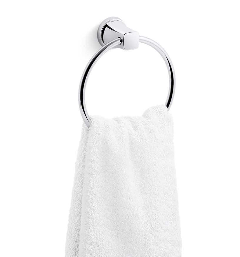 Towel Ring Round | Chrome Finish