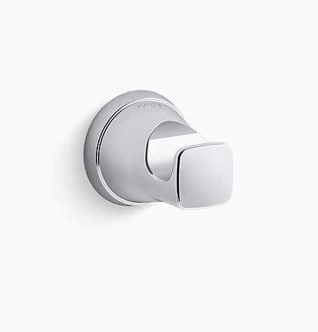 Complementary™ Single Robe Hook | Chrome Finish