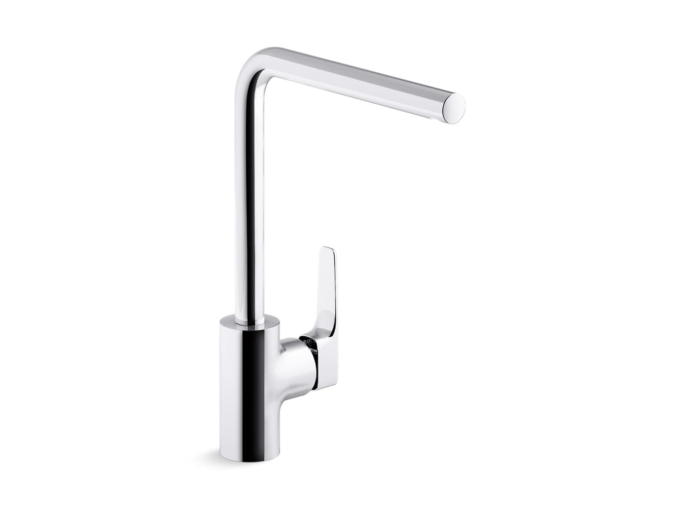 Aleo Sink Mixer (Hot & Cold Water) | Chrome Finish | With Long Swivel Spout | For Kitchen use
