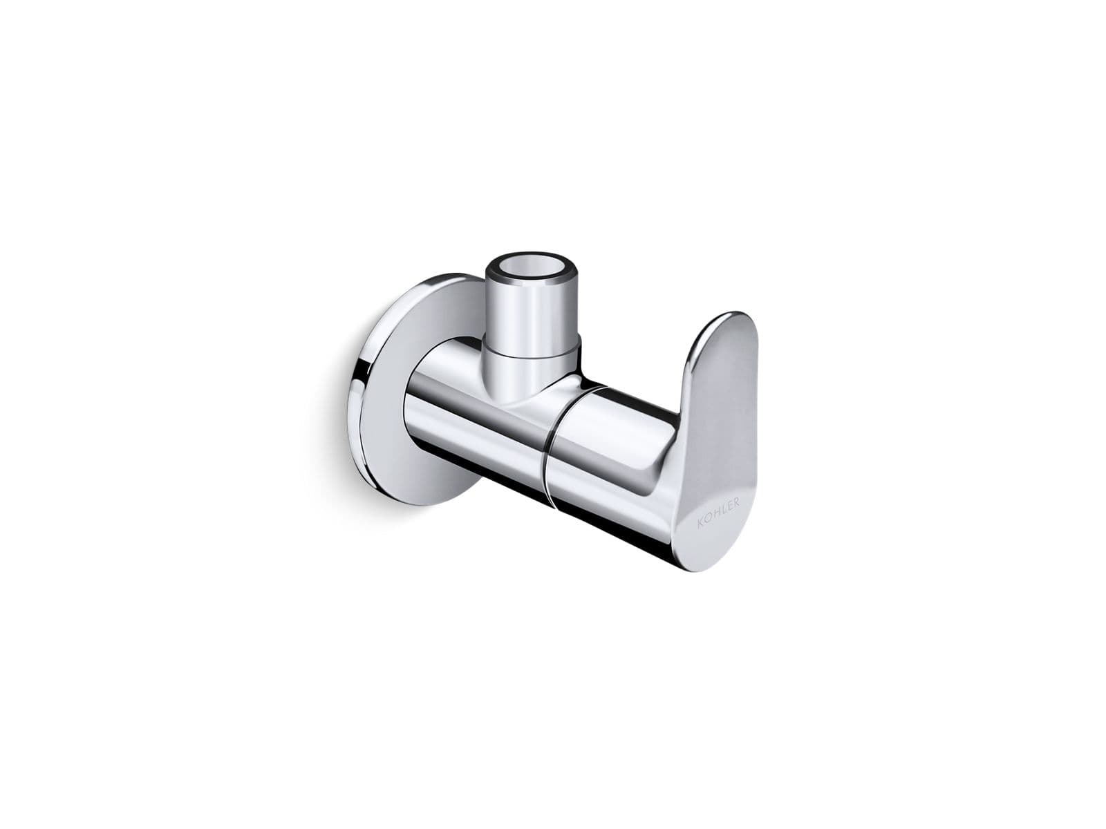 July™ Angle valve with Flange | Chrome Finish