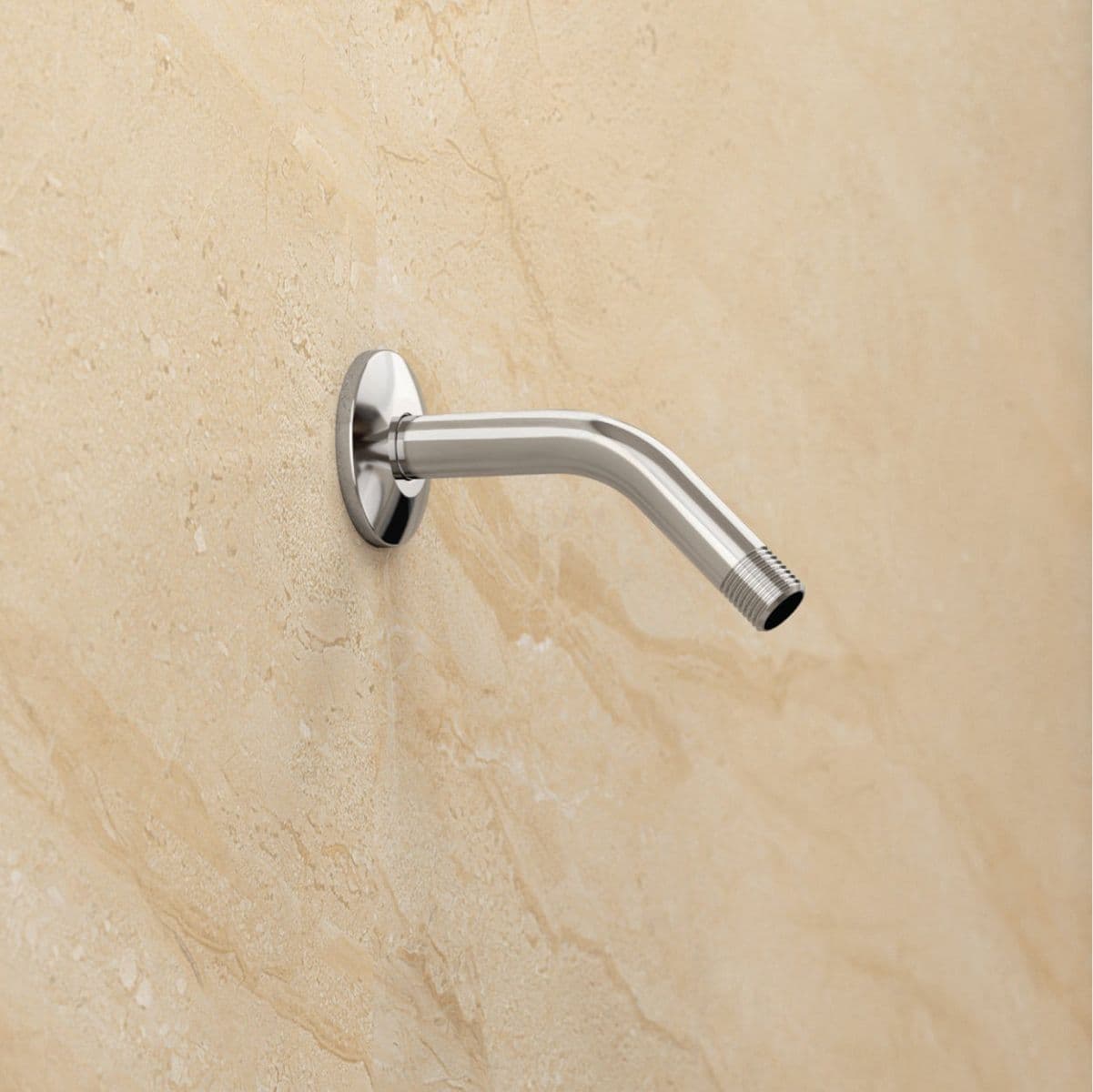 Overhead Shower Arm Round 147 mm  With Wall Flange | Chrome Finish