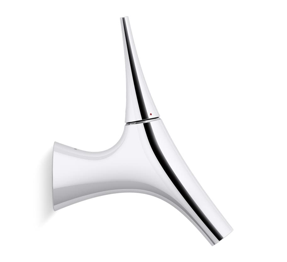 Vive Single Lever Basin Mixer (Hot & Cold Water) | Exposed Part With Concealed Part | Chrome Finish — image 4