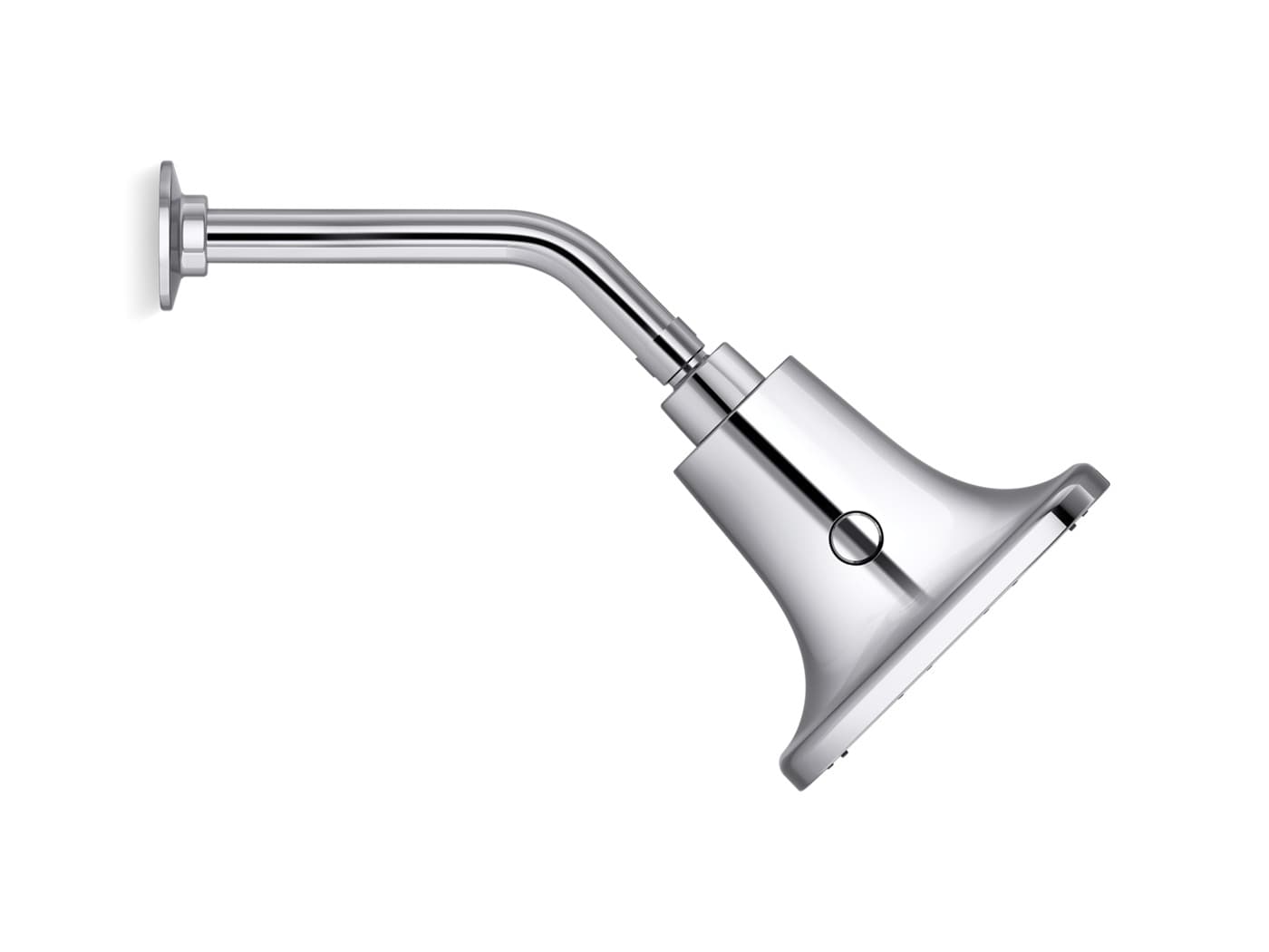 Overhead Shower Rectangular 203 mm | Chrome Finish — image 3