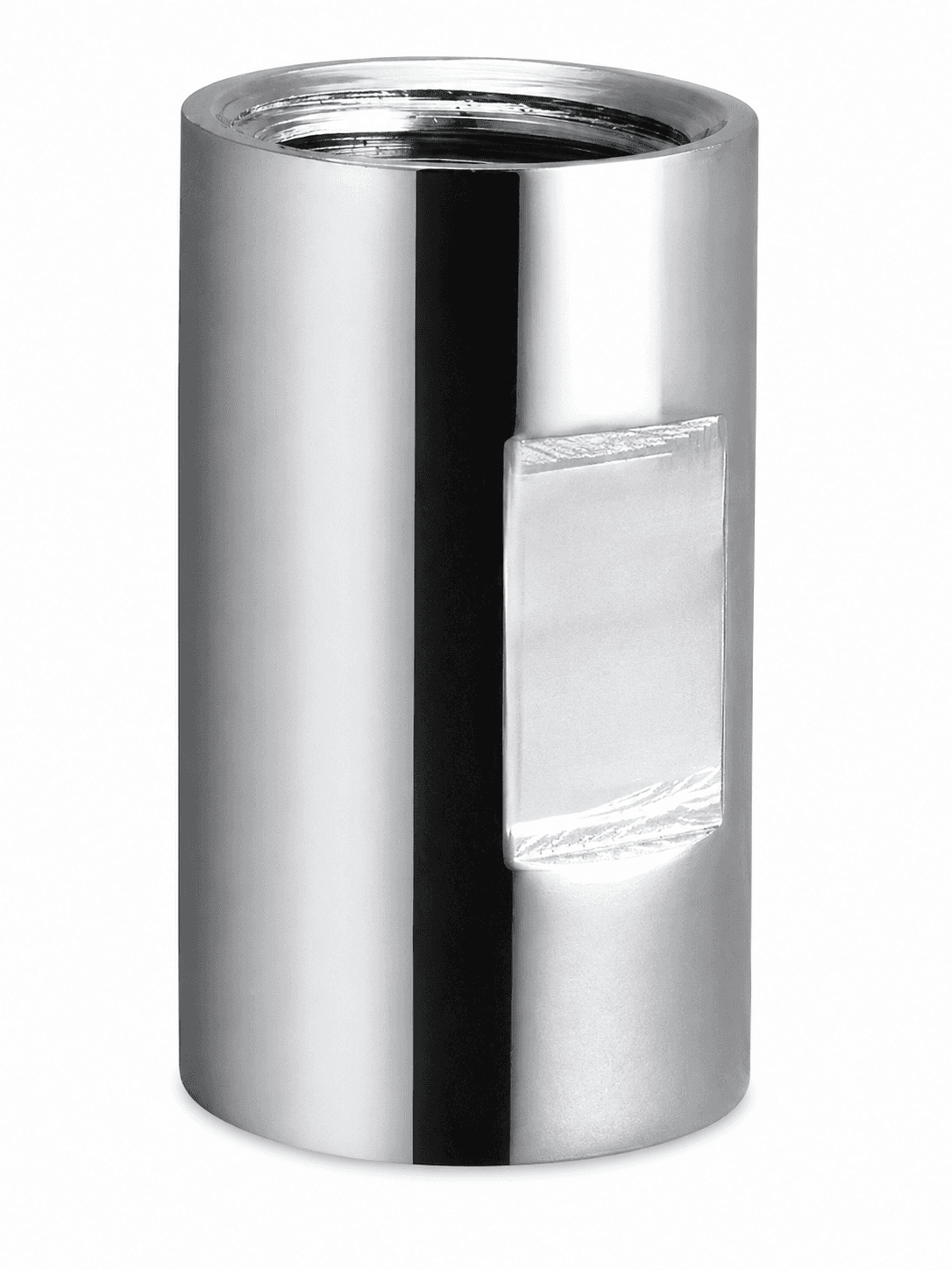 CP Straight Socket Connection Pipe | Size: ½" | Chrome Plated Finish