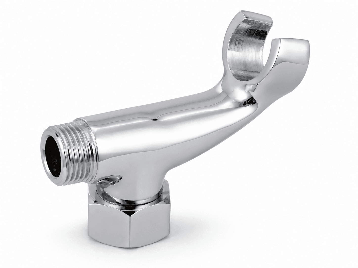 Hand Shower Holder for Wall Mixer | Chrome Finish