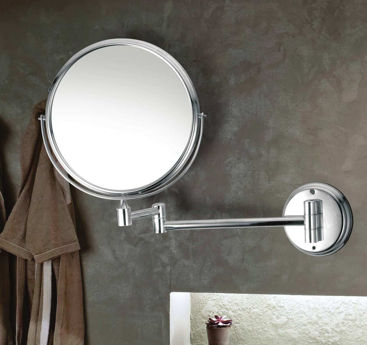 Adjustable Wall Mounted Shaving Mirror — image 1