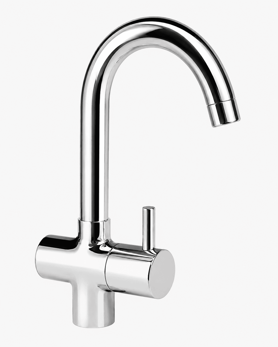 Kitchen Faucet (Only Cold Water) | Chrome Finish