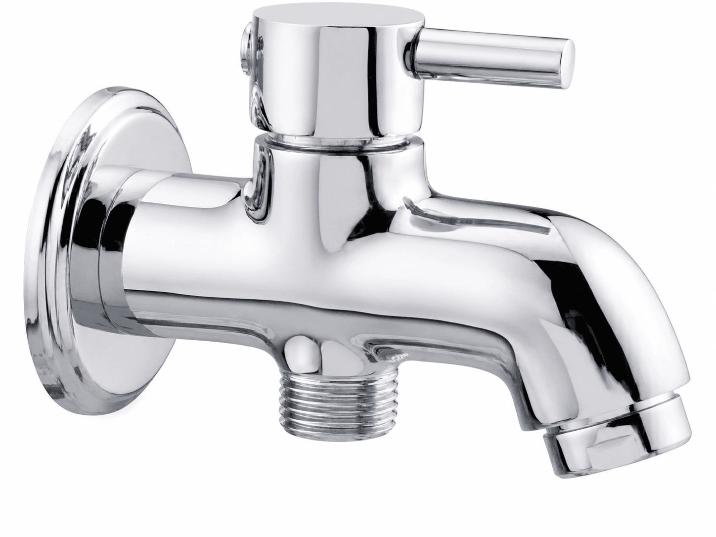 Bib Cock 2 In 1 (Cold Water Only) | Chrome Finish — image 1