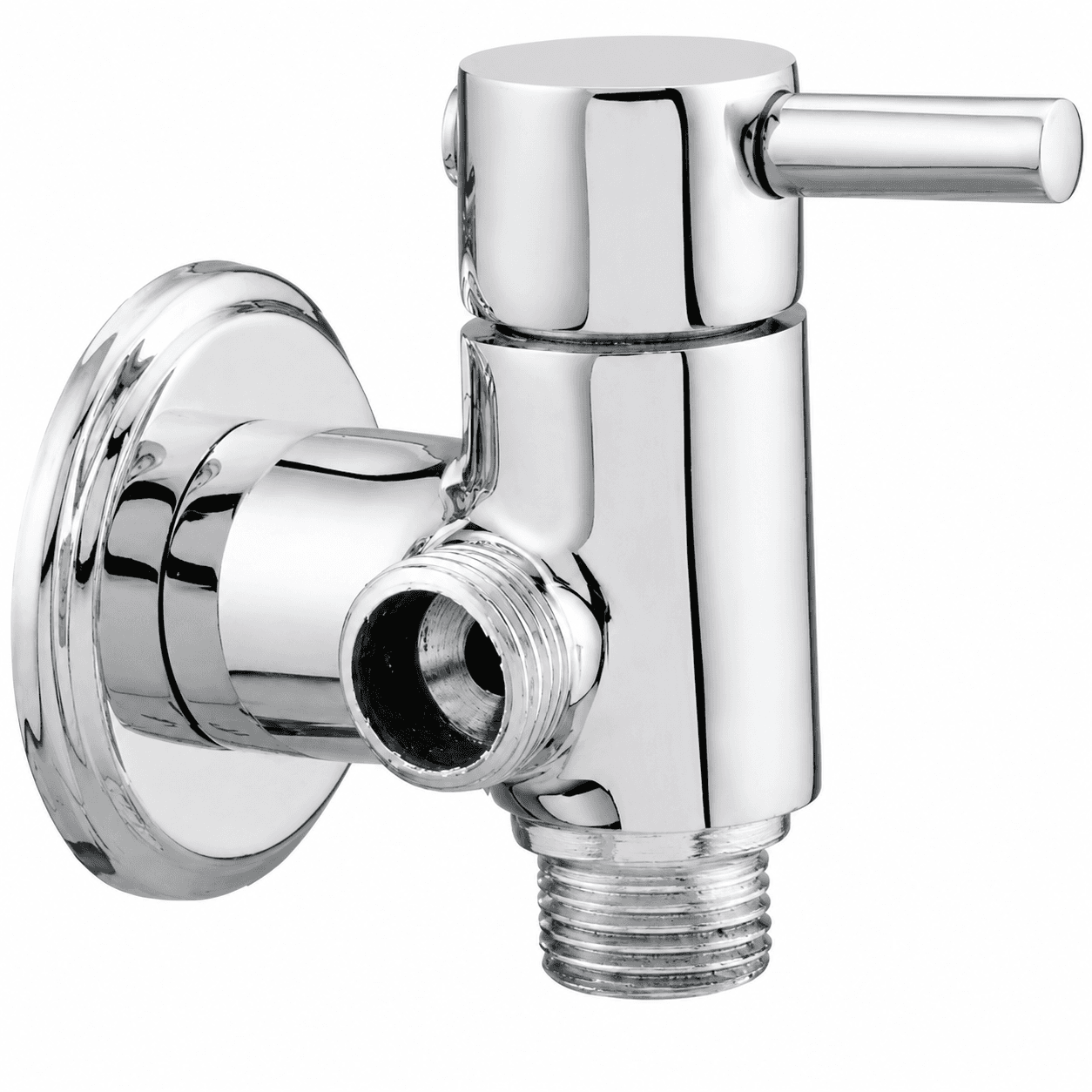Angle Cock 2 In 1 | Chrome Finish