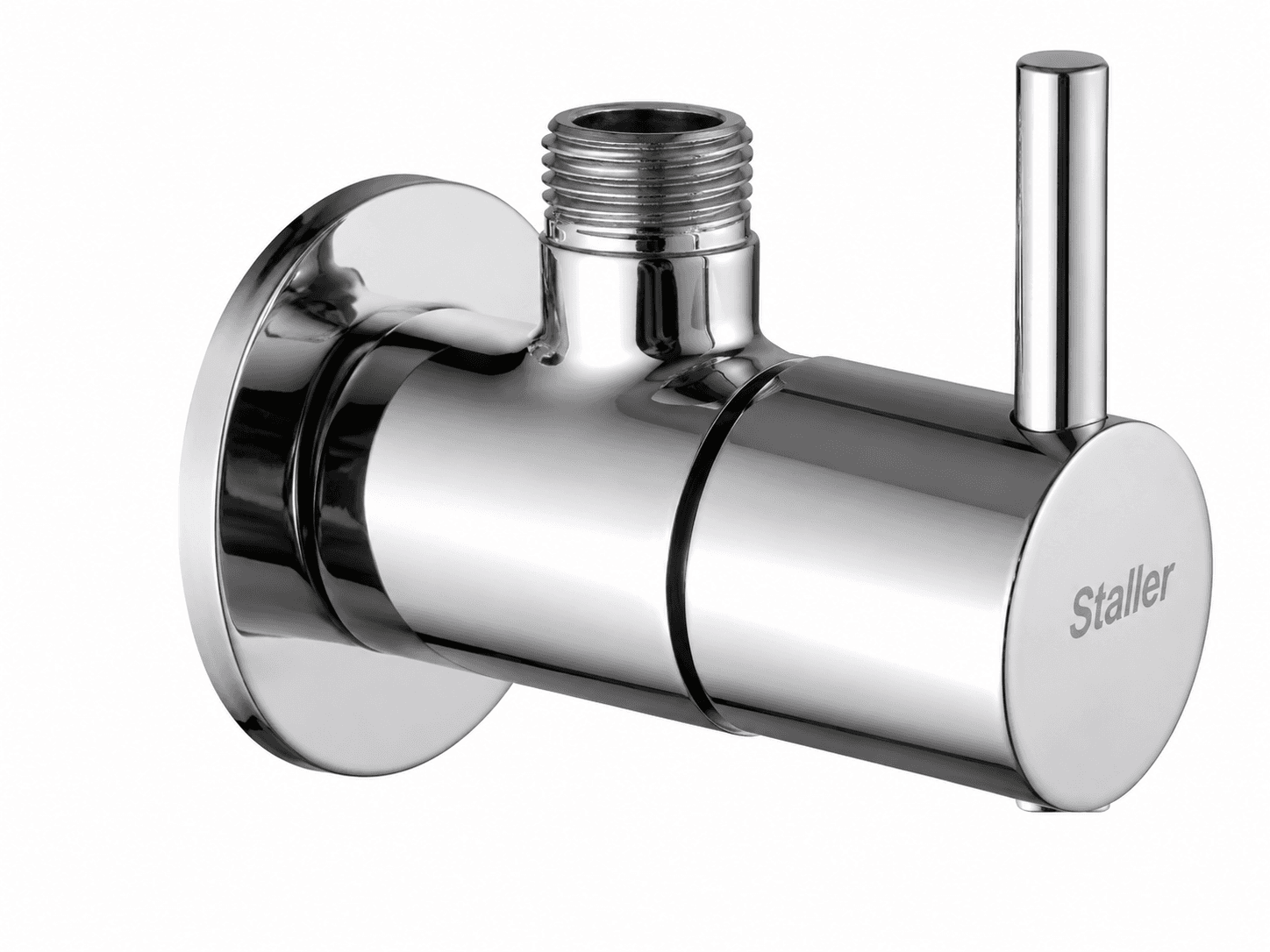 Angle Cock 20mm Threading | Chrome Finish — image 1