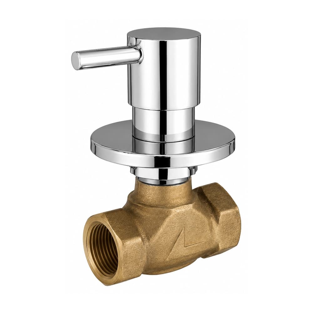 Concealed Stop Cock 20mm | Chrome Finish