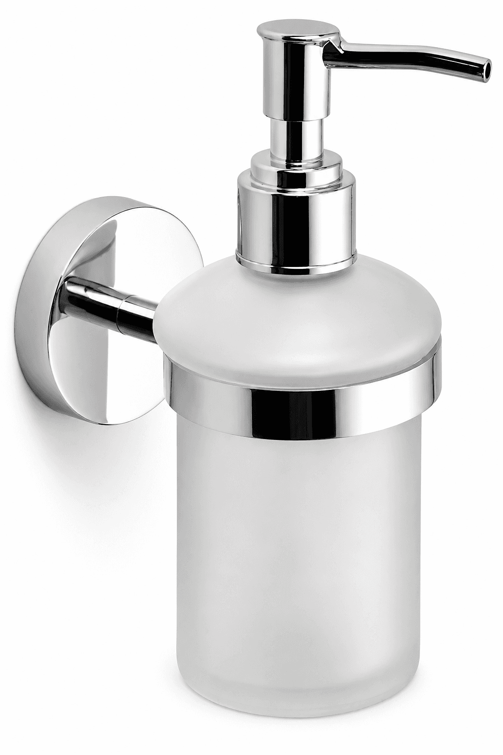 Easy Press Soap Dispenser | Chrome Finish — image 1