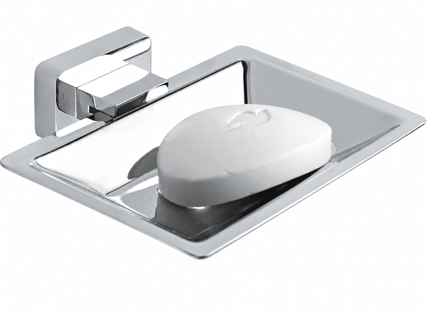 Soap Dish Holder With Easy Drain | Material: Stainless Steel — image 1