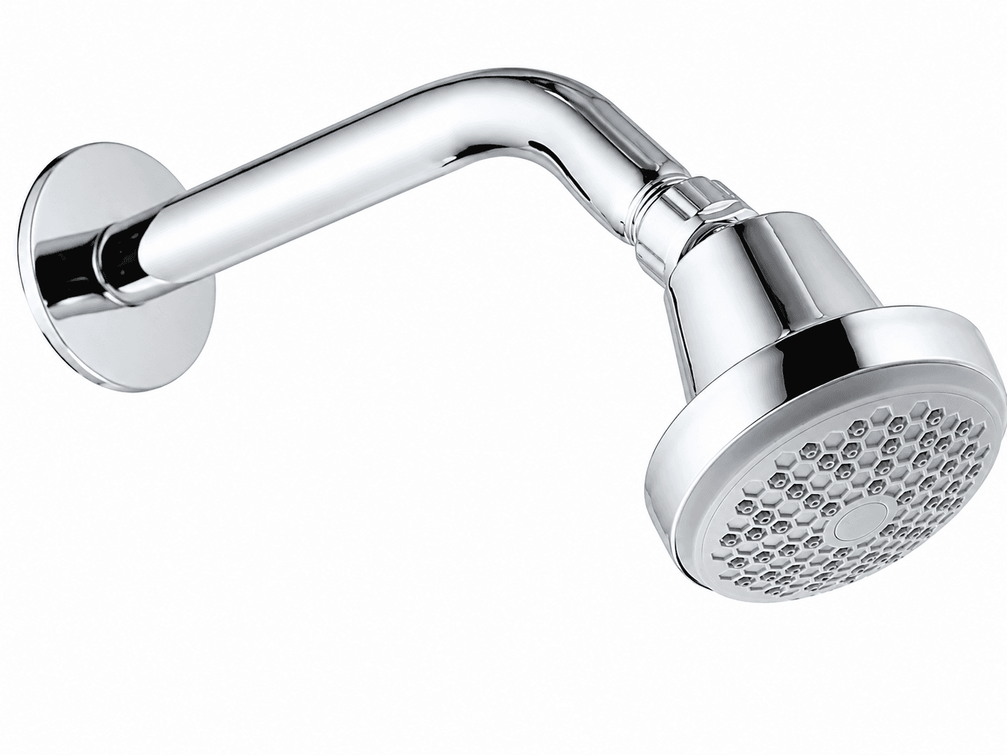 Round Shower 3" With Arm | Size: 6" Arm — image 1