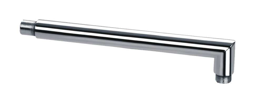 Angular Round 90 Degree Arm | Size: 15" | Chrome Finish