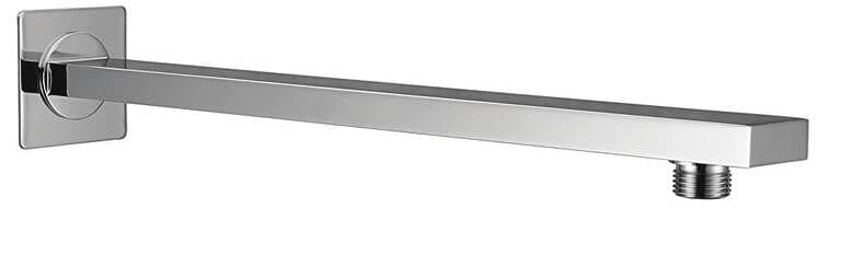 Slim Rectangular Arm | Size: 18" | Chrome Finish