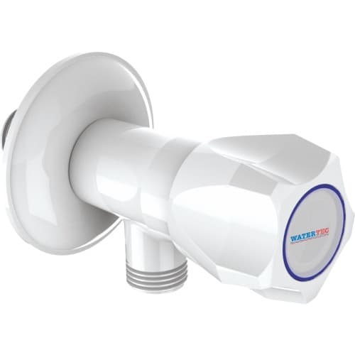 M Series Angle Valve | Material: Plastic | Finish: White Colour