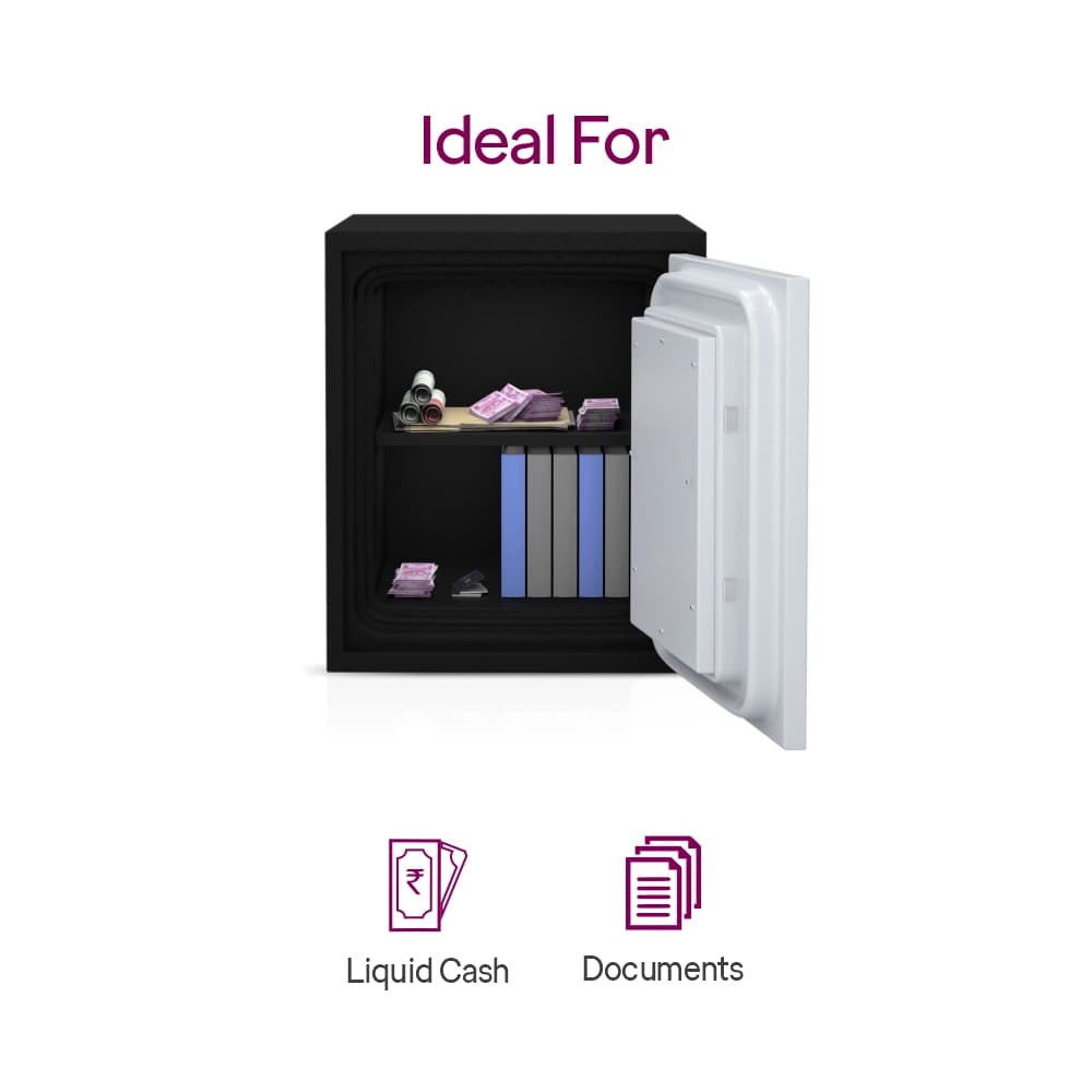 Safe Safire | Capacity: 40Ltr | Exterior Dimensions: H560 x W422 x D491mm | Lock Type: Key Lock | Fire Resistance: 60 Minutes — image 6