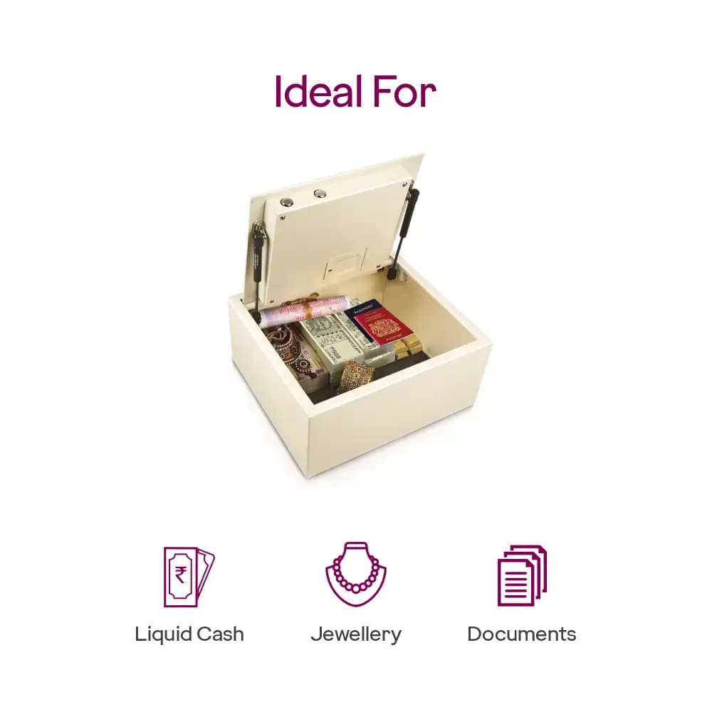 Safe Privy | Capacity: 25Ltr | Exterior Dimensions: H180 x W400 x D350mm | Lock Type: Digital — image 7