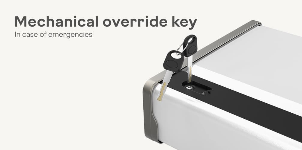 Safe Verge | Capacity: 2Ltr | Exterior Dimensions: H84 x W340 x D258mm | Lock Type: Digital — image 7