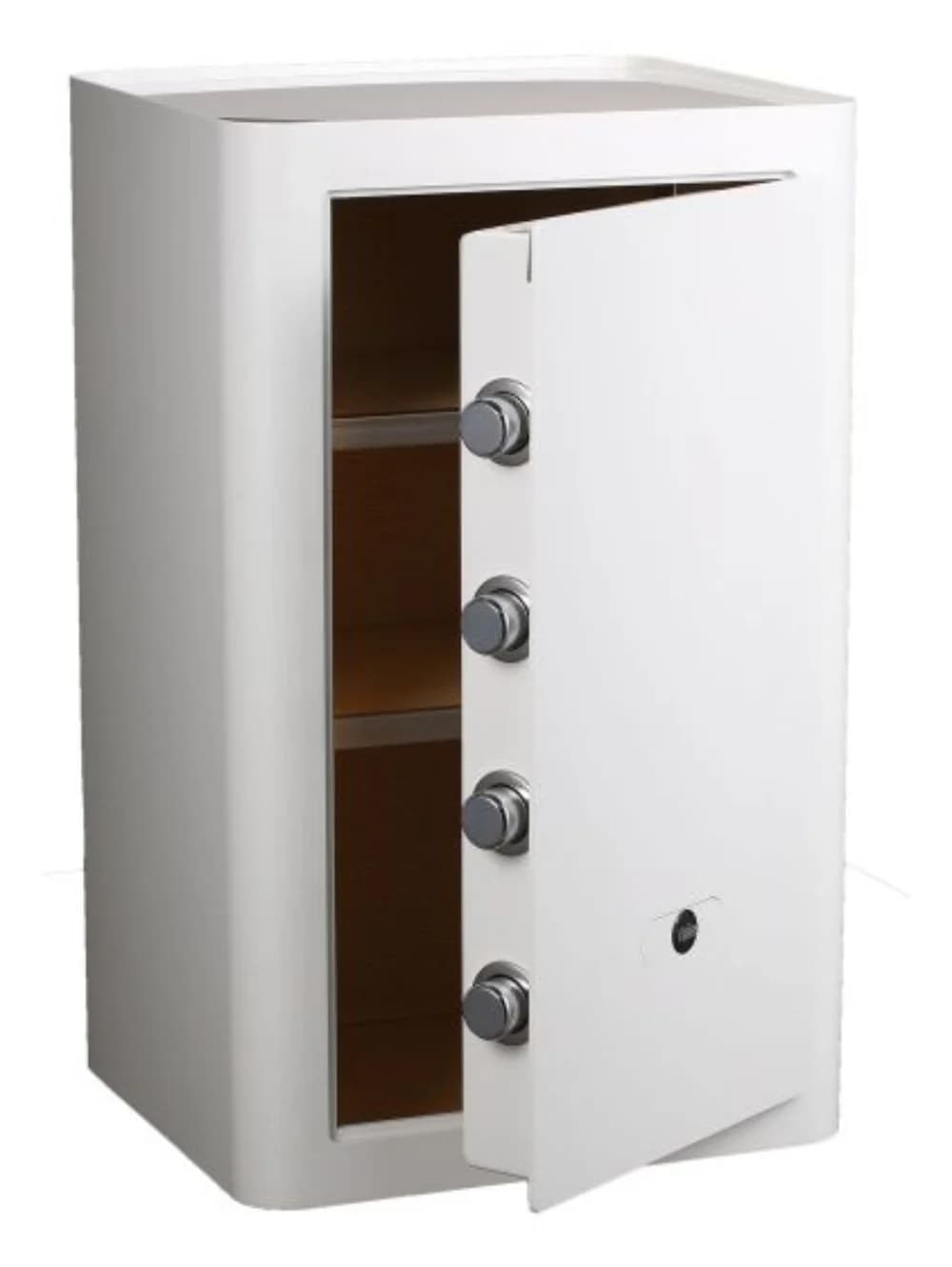 Classic Fingerprint Safe | Capacity: 49Ltr | Exterior Dimensions: H580 x W360 x D320mm | Access: Fingerprint And Manual Key | Finish: White — image 7