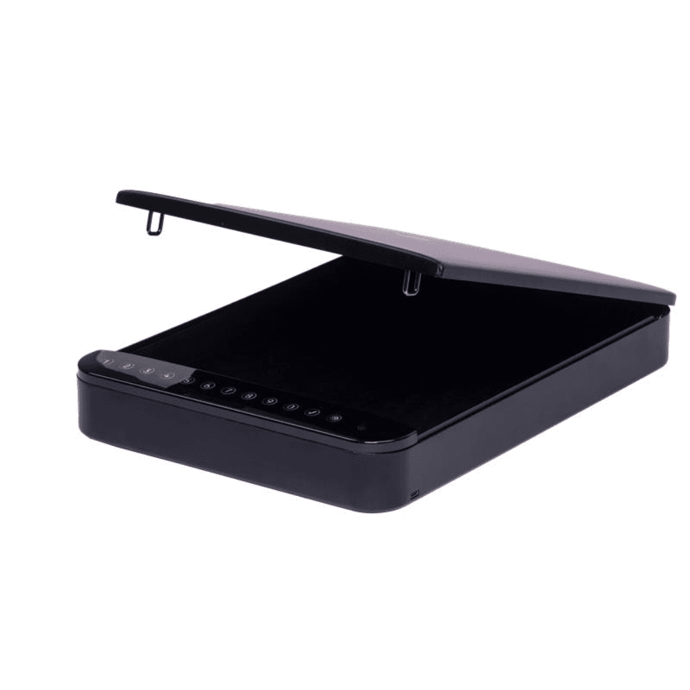 Smart Security Box | Capacity: 6Ltr | Exterior Dimensions: H60 x W270 x D380mm | Access: PIN Code And Yale Home App | Finish: Black — image 1