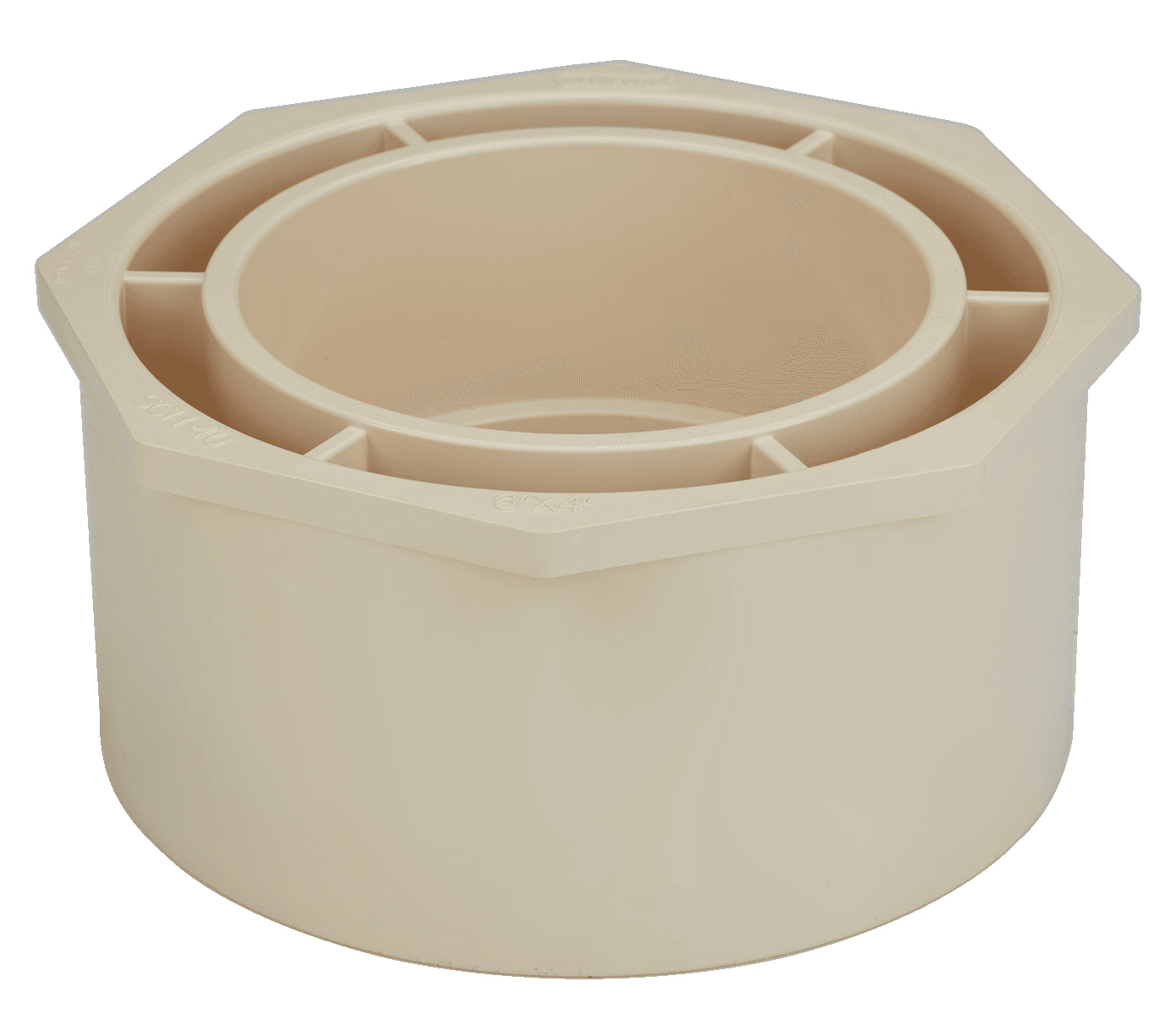 CPVC Bush | Size: 1" X ¾″ (25mm x 20mm) | Type: Reducing Bush | For hot and cold water plumbing — image 1