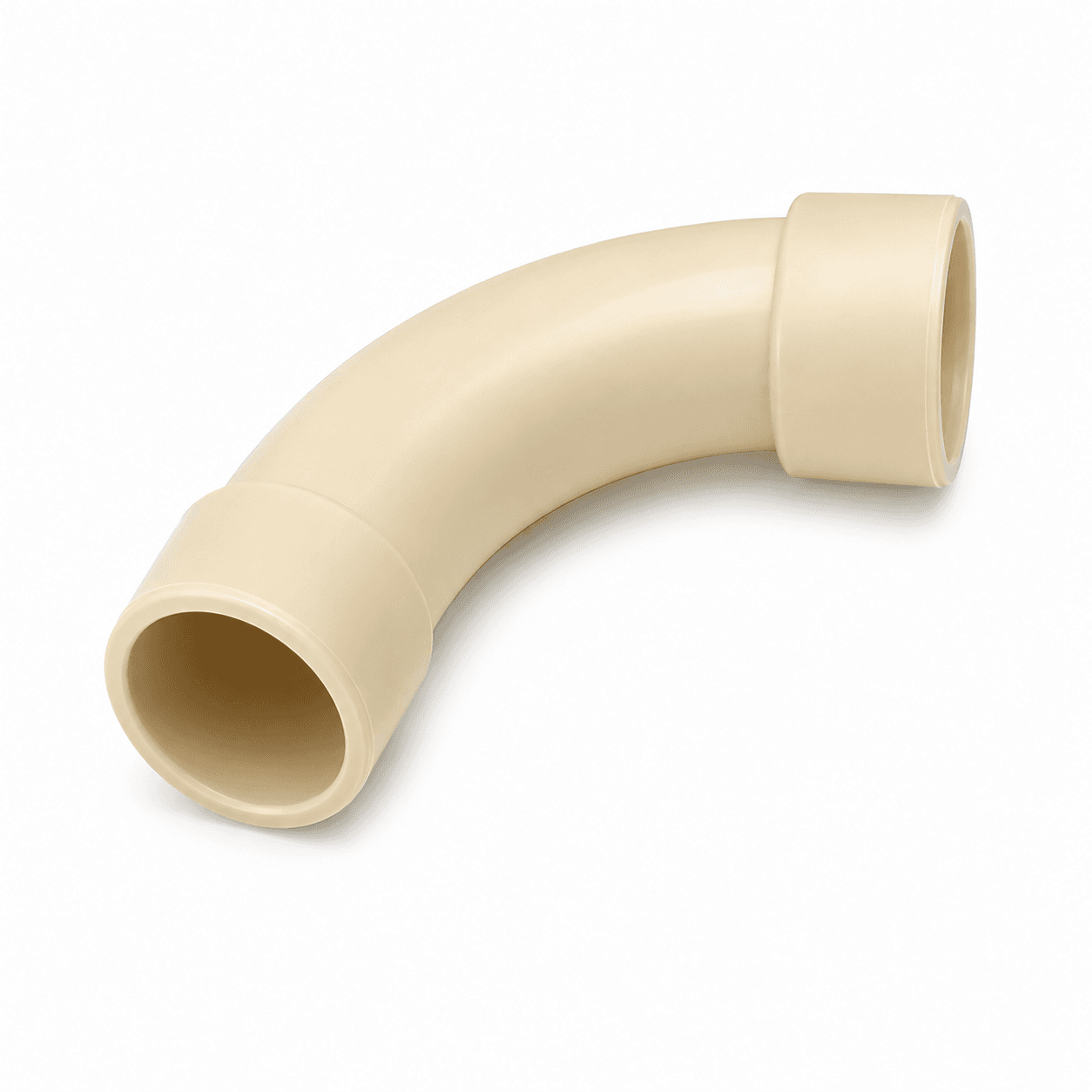 CPVC Long Bend | Size: ¾″(20mm) | Type: Socket at Both Sides | For hot and cold water plumbing — image 1