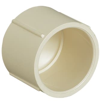 CPVC End Cap - ¾″ (20mm) | For hot and cold water plumbing | Max operating temperature: 93°C