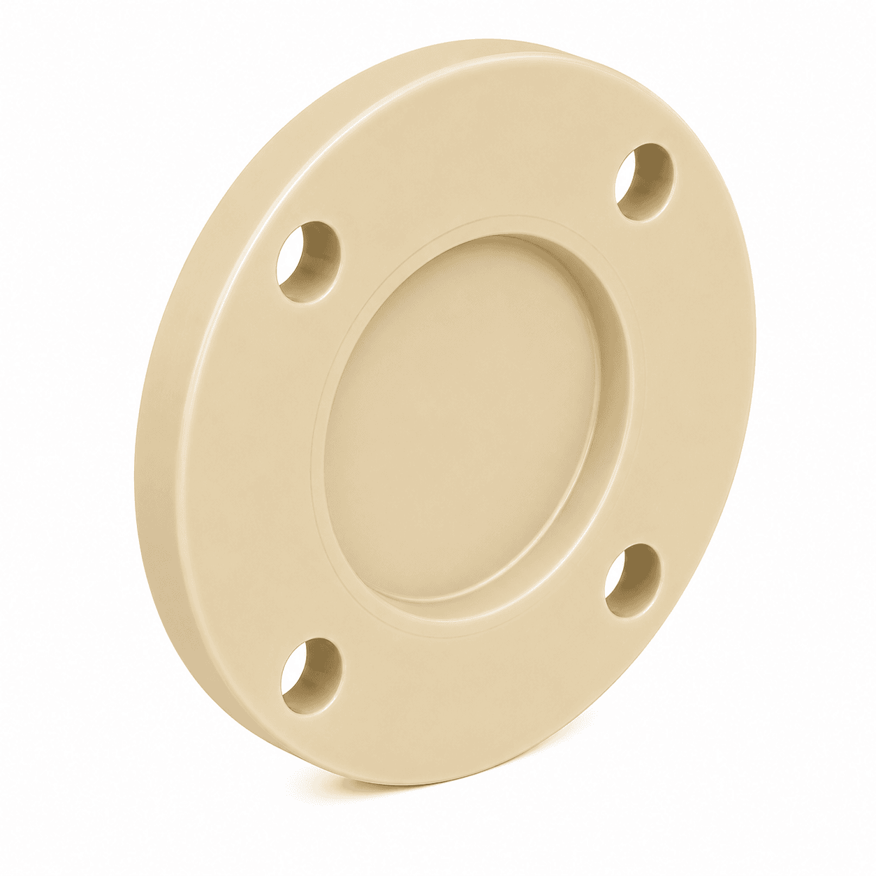 CPVC Blind Flange -2½″ (65mm) | For hot and cold water plumbing | Max operating temperature: 93°C — image 1