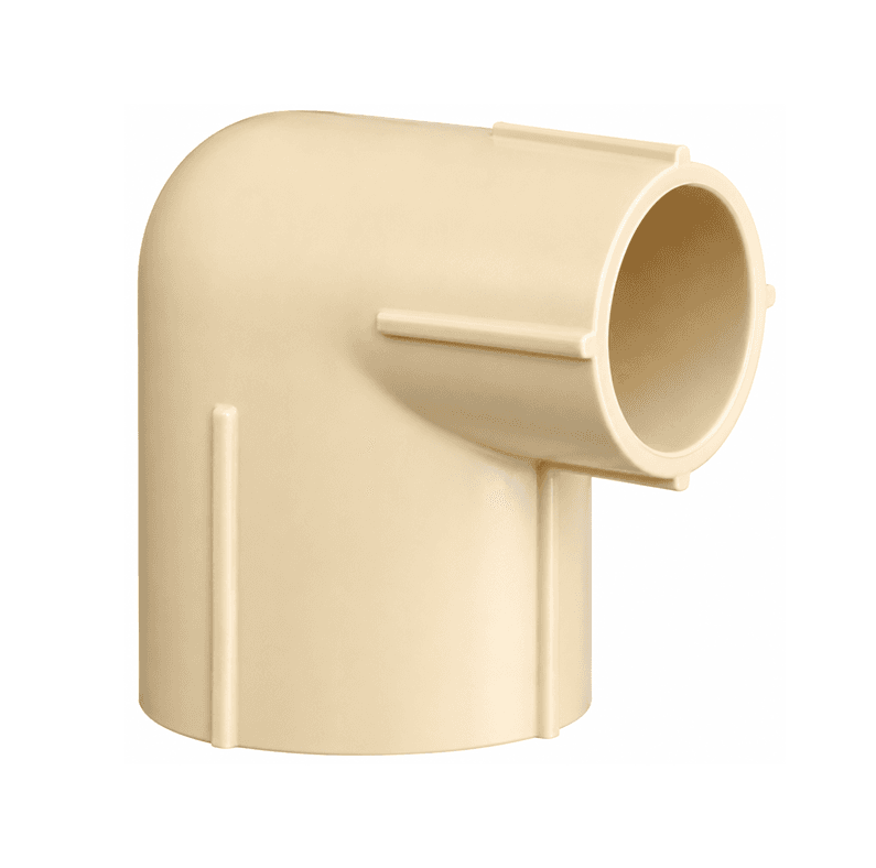 CPVC Reducing Elbow - 1" x ¾″ (25mm x 20mm) | For hot and cold water plumbing | Max operating temperature: 93°C — image 1