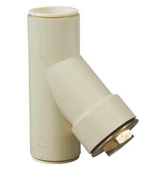 CPVC Y Strainer (Brass) - 1" (25mm) | For hot and cold water plumbing | Max operating temperature: 93°C