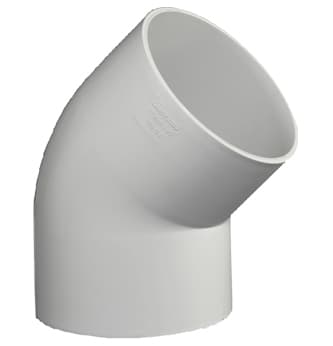 PVC Shoe (Elbow 45°) - 25mm (¾") 10kg | Pasting Type — image 1