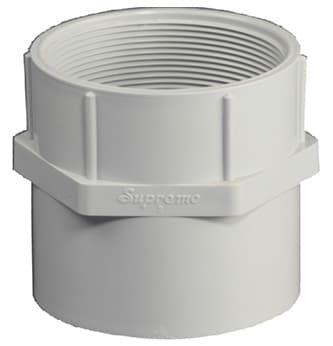 PVC Female Threaded Adaptor - 20mm (½″) 10kg | Pasting Type — image 1