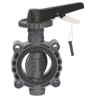 PVC Butterfly Valve PN10 - 75mm (2½″) | Pasting Type